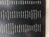 Close up detail of names 16 Green to Halshaw