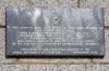 RAF plaque on south face above inscribed dedication.