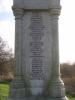 Maltby War Memorial - WW1 Names 2