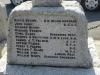 Plinth with WW1 Names