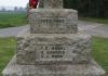 Men of Scottow memorial cross right face inscription