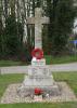 Men of Scottow memorial cross front face