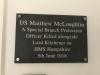Metropolitan Police Special Branch, WW1: Detective Sergeant Matthew McLoughlin memorial