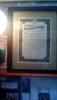 The Tom Fletcher Mayson VC illuminated address-at Millom Discovery Centre