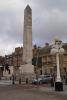 The obelisk from the North-West - with the roundel from which the 1956 inscription has been erased