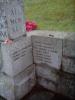 Men Of Muncaster and Ravenglass- Right Hand Side Names on Plinth Stage 3 & Back Wall