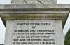 Dedication above WW2 names