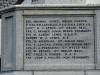 Narberth War Memorial - names South face