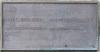Right Gatepost - Additional Plaque (WW2 names)