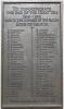 WW1 Plaque