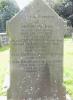 The headstone