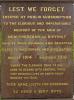12 o'clock face - Dedicatory inscription