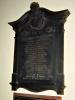 The WW1 Memorial Plaque