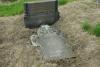 The broken gravestone