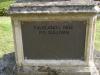 Ravensthorpe : Falklands memorial plaque on plinth.