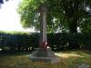 Courteenhall - WW1 Wheel Cross.