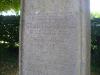 Courteenhall - WW1 Wheel Cross, detail 1.