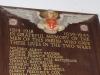 Napton on the Hill - Roll of Honour board, detail 1.
