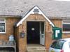 Cold Ashby - Memorial Hall, entrance porch with plaques.