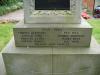 Long Buckby, Cenotaph - WW2 names, 6 o'clock top step.