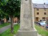 Long Buckby, Cenotaph - WW1 names, 3 o'clock face.