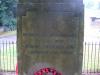 Walgrave - 12 o'clock plinth face, inscription.
