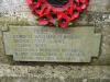 Walgrave - 3 o'clock upper step face, WW2 names.