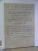 Church rebuilding and Ministers List Tablet