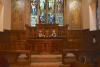The Sanctuary - the altar, rail, reredos and panelling are the main part of the memorial