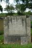 The gravestone