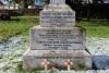 Penley war memorial cross inscription.