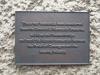 The relocation plaque