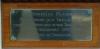 Plaque under HMS Flying Fox - WW2