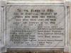 All Saints' Church World War One