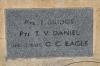 WW1 Plaque
