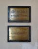 Roberts brothers Plaques