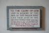 Memorial Plaque