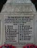 Roydon WW1 Inscription