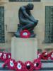 The Sculpture on its plinth