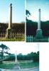 Three images of the memorial