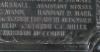 Close up of the Caroline/Catherine Miller name showing the amendment