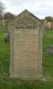 The gravestone