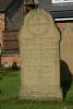The gravestone