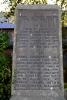 Eastern side column, north face, WW1 1915-1917