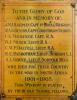 St Giles' Church, Stoke Poges (plaque)