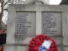 Beaconsfield memorial face with engraved names
