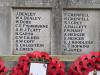 Beaconsfield memorial face with engraved names