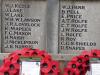 Beaconsfield memorial face with engraved names