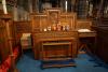 The children's altar, with St Christopher behind