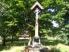 Showing the cross